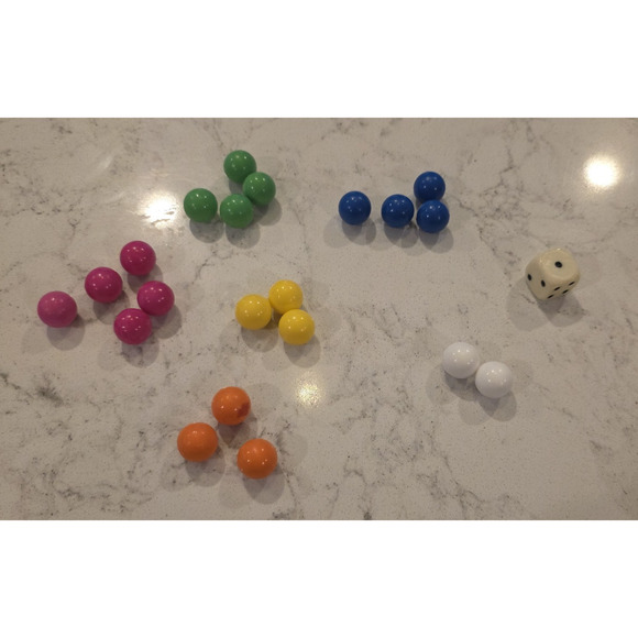 Aggravation Board Game Milton Bradley 1989 Edition Vintage Marbles and Dice - Picture 1 of 3